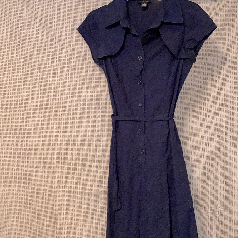 Courtesy Navy Blue Dress